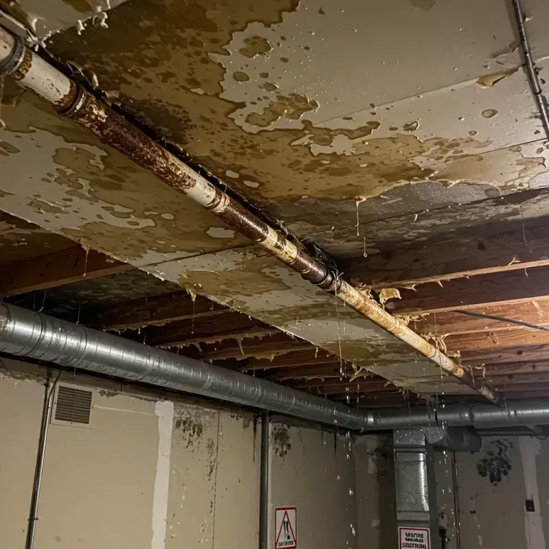 Ceiling Water Damage Repair in Plainville, KS