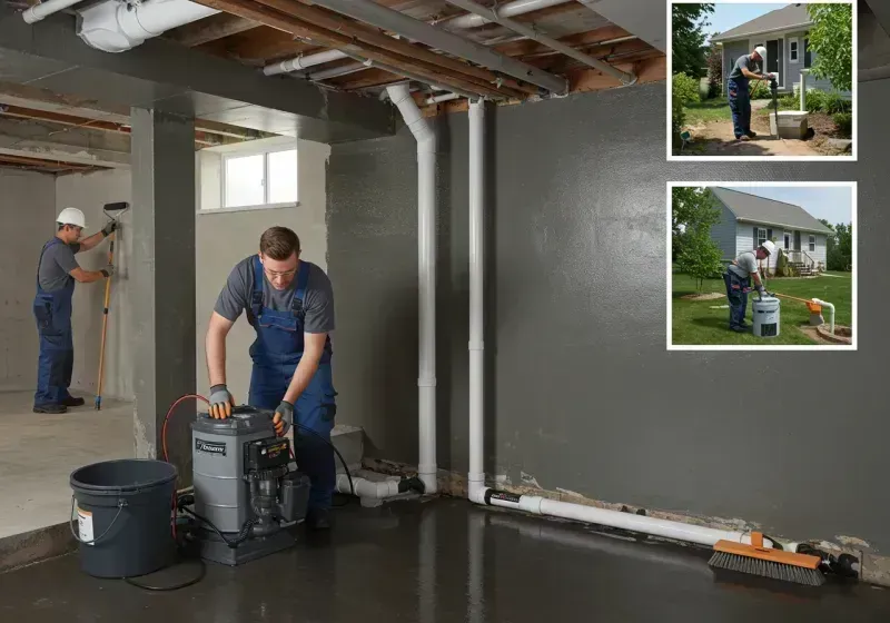 Basement Waterproofing and Flood Prevention process in Plainville, KS